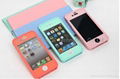 Newest Model &Hot fashionable Colorful Screen Protector For Iphone 4/4s 2