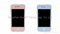 Newest Model &Hot fashionable Colorful Screen Protector For Iphone 4/4s 4