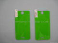 New Arrival  Hotest Colorful Screen Protector For Iphone 4G/4GS