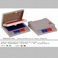 Double color semiautomatic stamp pad 2
