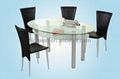 DINING TABLE(HWT-050)&CHAIR(HWC-010)