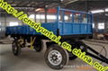 farm trailer dual axle trailer tipping