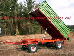 tractor trailer agricultural trailer Tipping trailer