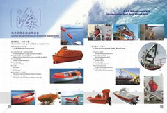 sell totally enclosed lifeboat/open lifeboat/free fall lifeboat