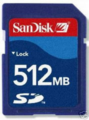 Secure Digital Memory Card