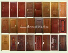 Steel door productin line,metal door decoration equipments for metal door produc