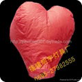 heart shaped sky lantern,lantern