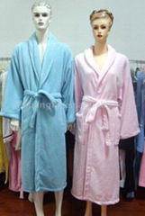 Coral Fleece Bathrobe 