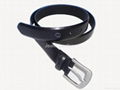 Mens leather belt