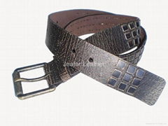 mens leather belt