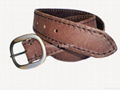 Mens leather belt 1