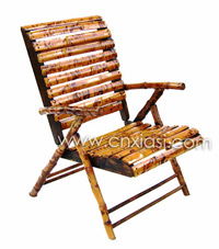 Bamboo Folding Arm Chair