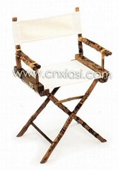 Bamboo Directors Chair Traditional