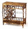 Bamboo Rectangle Tiki Bar KD