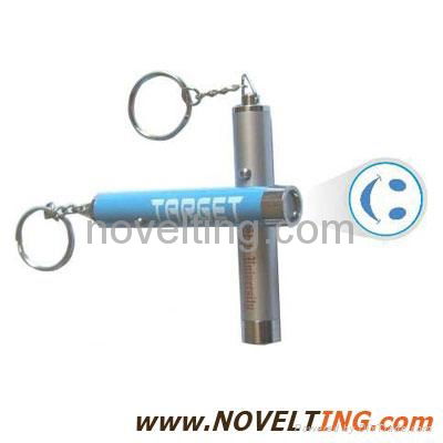 Projection torch with Keychain