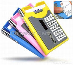 Calculator with Card Box