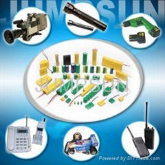 Ni-cd rechargeable battery and battery packs