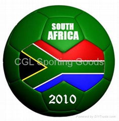 world cup promotional football-South Africa