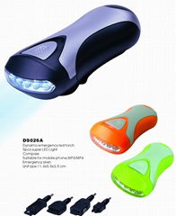 dynamo emergency LED torch /charger