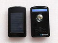 solar power bluetooth speakphone car kit caller ID 1