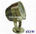 LED Outdoor Spot Lamp  6x1W
