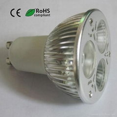 LED High power spot light GU10 3W