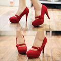 High heel casual PU platform dress Shoes 2