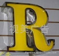 LED light box letters 1