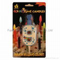 Color Flame Number Candle 1