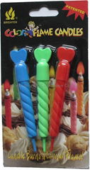 Cake decoration candles