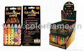 Item No:1105 Color Flame Birthday Candles-display box