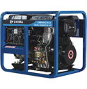 Open frame diesel generator