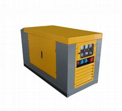 Stationary diesel generator set/silent type