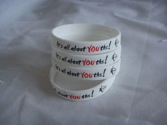 silicone wristband