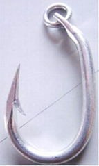 Tuna hook with ring