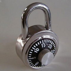 #4181 Combination Padlock-Stainless Steel.