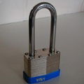 #4132L Laminated Padlocks w/Bumper & Long Shackle. 1