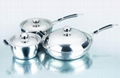 Tri-ply stainless steel product