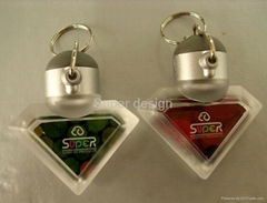 Flashing Diamond ID Tag