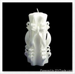 Royal flower candle