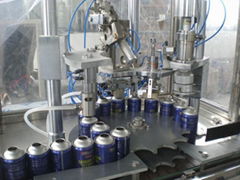 Aerosol filling machine