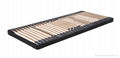 Wood slatted fixed bed base 2