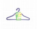 Plastic coated wire hanger 1