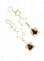 insect amber earring 3