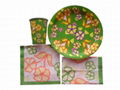 paper table ware-green 1