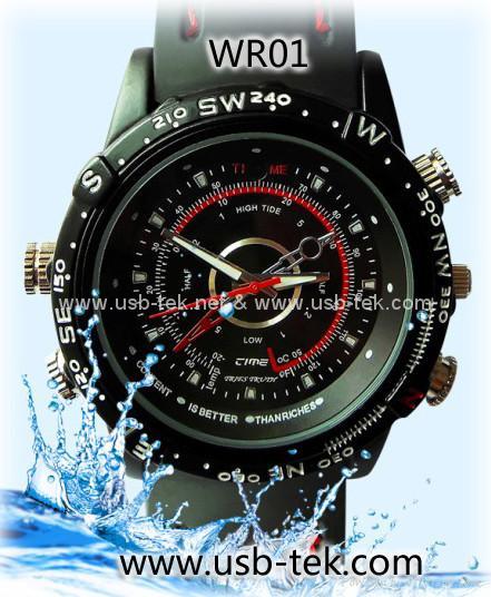 HD Waterproof Watch Video Recorder 1280x960