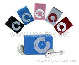 IPod Shuffle|Clip|TF Card| C-Words | Card Clip| No LCD| Mp3 player | Factory Pri