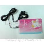 New products Card MP3 Player /Credit Card Sized MP3 + WMA Player  | 1GB 5