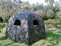 Hunting blind tent