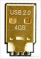 USB连接头镭射彫刻